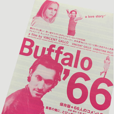 1998 Buffalo 66 Japanese Release Pink Pamphlet