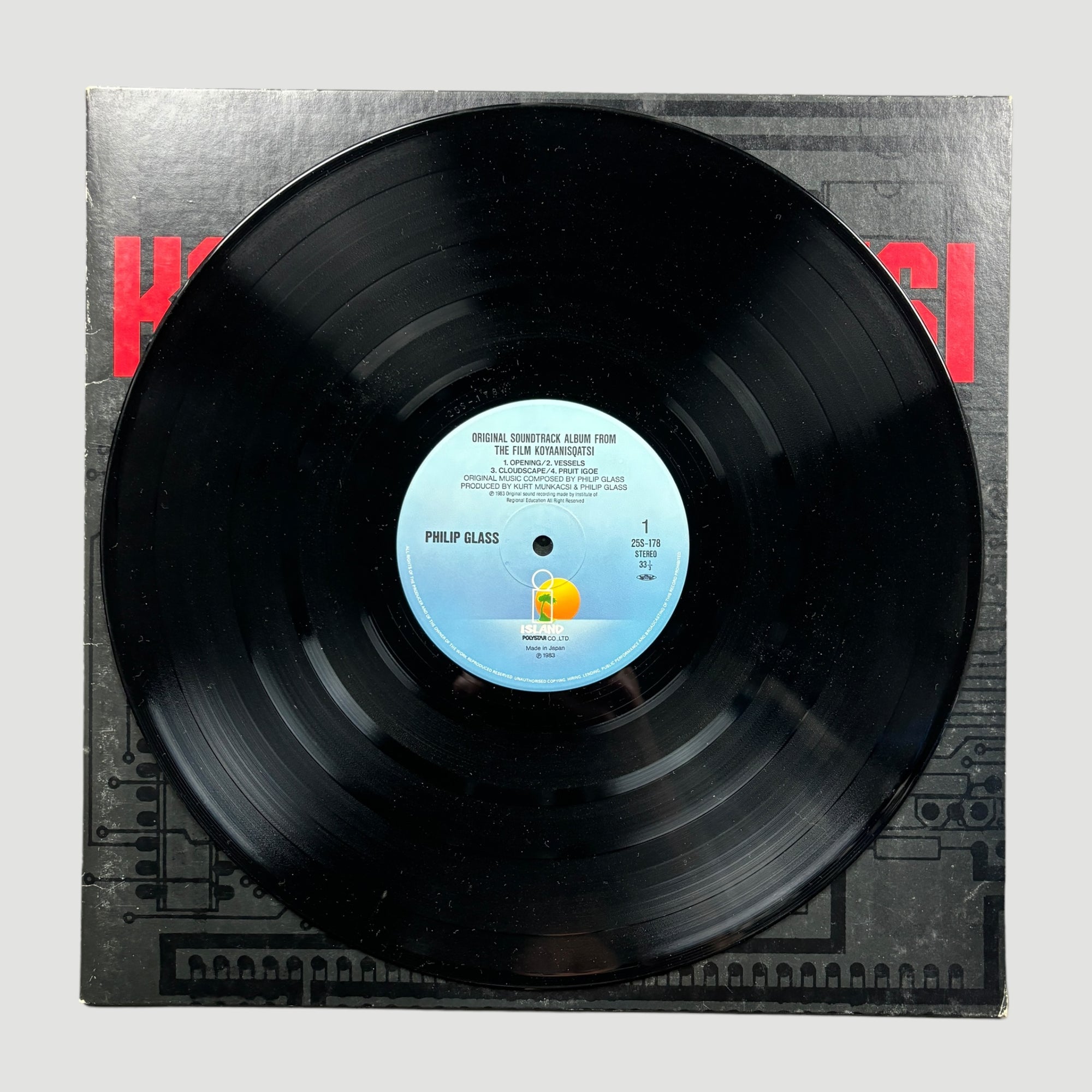 1982 Koyaanisqatsi Japanese OST LP