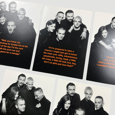 1996 Trainspotting 5 Postcard Set