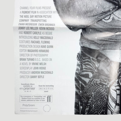 1996 Trainspotting Neon Magazine Poster