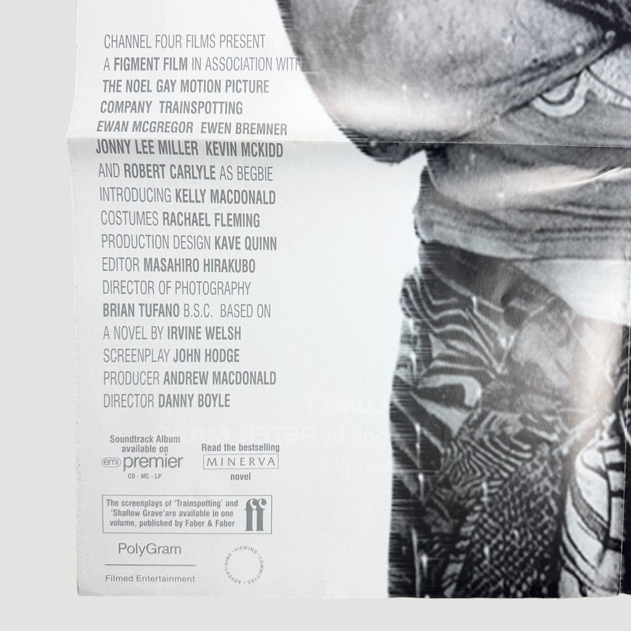 1996 Trainspotting Neon Magazine Poster