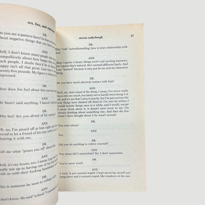 1990 Sex, Lies and Videotape Faber Screenplay