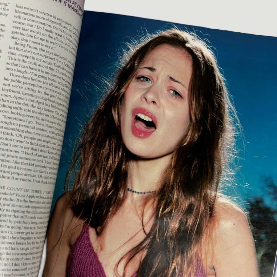 2000 Spin Magazine Fiona Apple Cover Issue