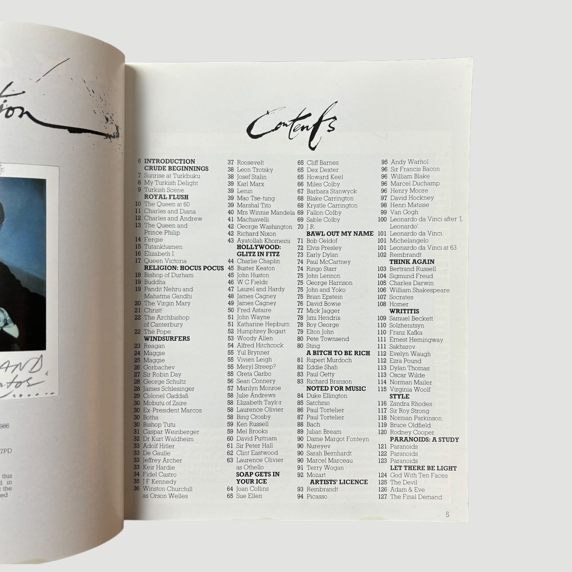 Mid 80's Ralph Steadman 'Paranoids'