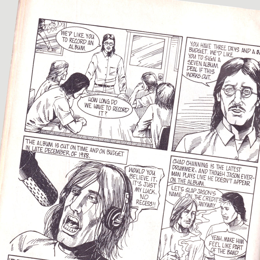 1992 Nirvana Hard Rock Comics #4 1st US Printing