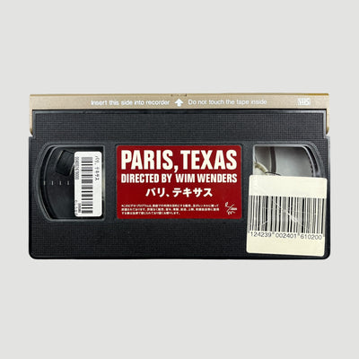 Mid 80's Paris, Texas Japanese VHS