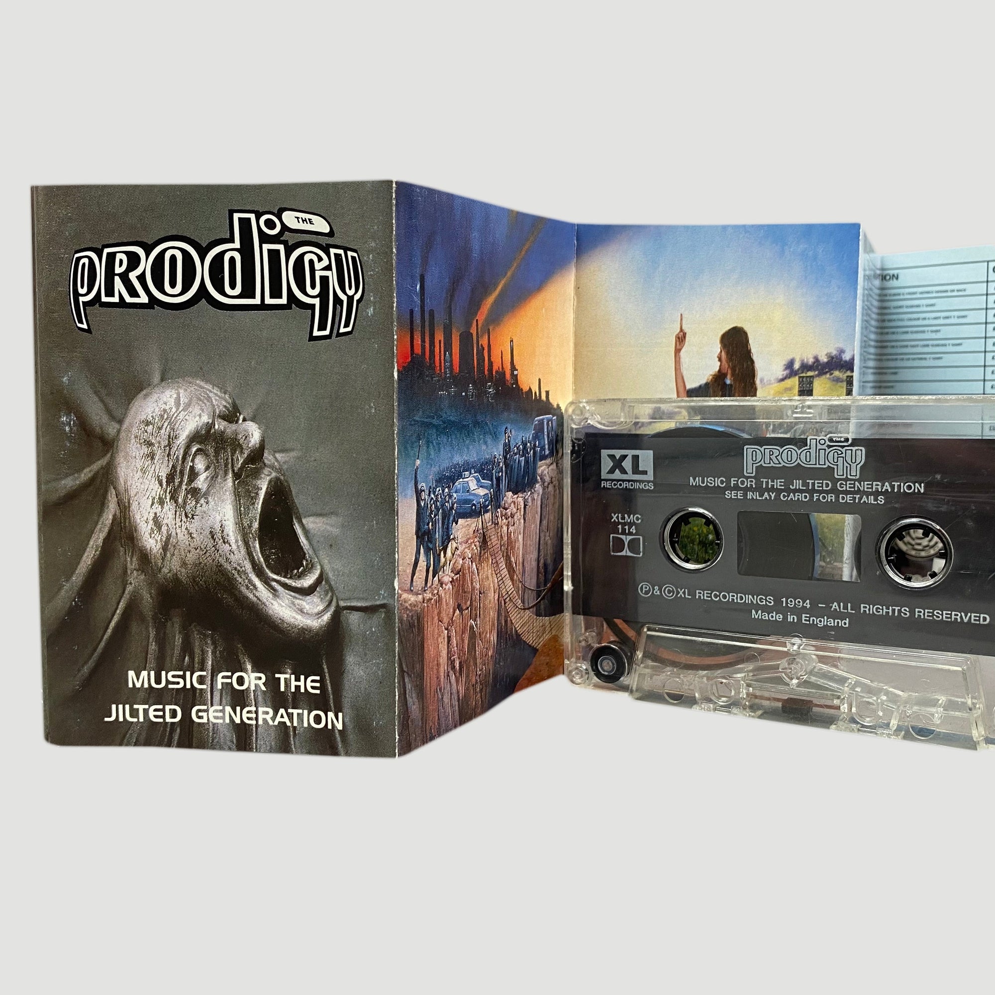 1994 The Prodigy 'Music For The Jilted Generation' Cassette