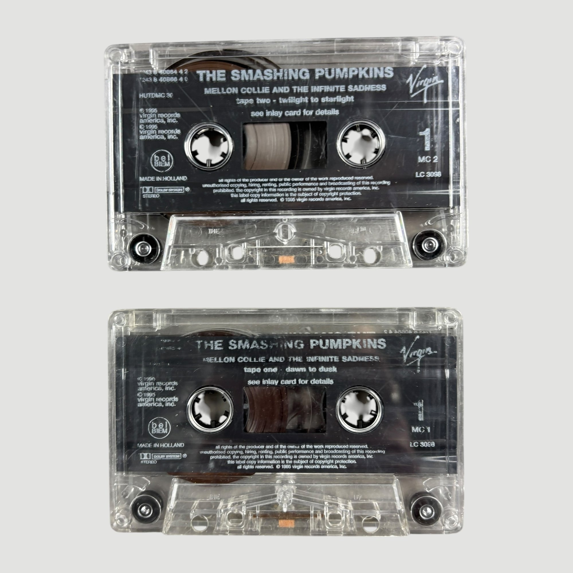 1995 The Smashing Pumpkins Mellon Collie 2 Cassette UK Boxed Edition