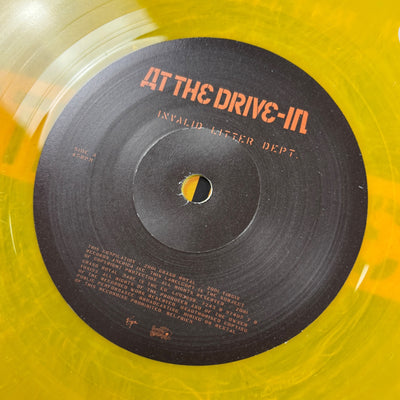 2000 At The Drive-In Invalid Litter Dept. UK 7" Single