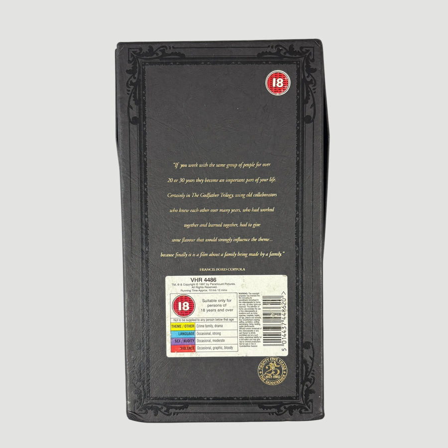 90's The Godfather UK 4xVHS Boxset