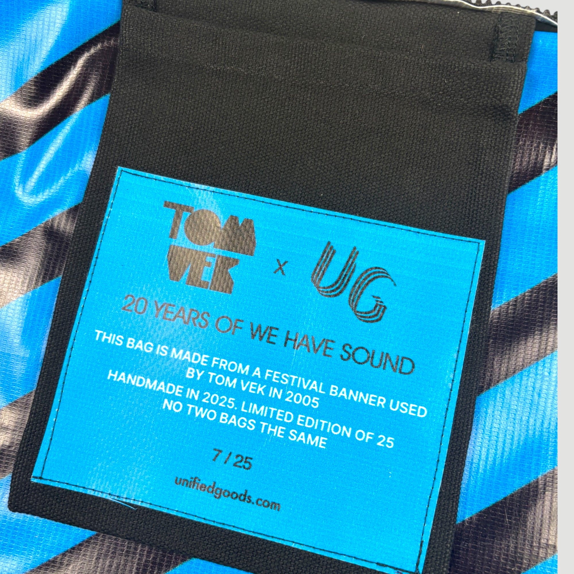 Tom Vek x UG Banner Messenger Bag (No.7/25)