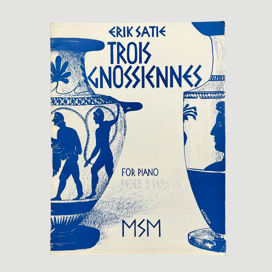 90's Erik Satie Trois Gymnopédies For Piano Sheet Music