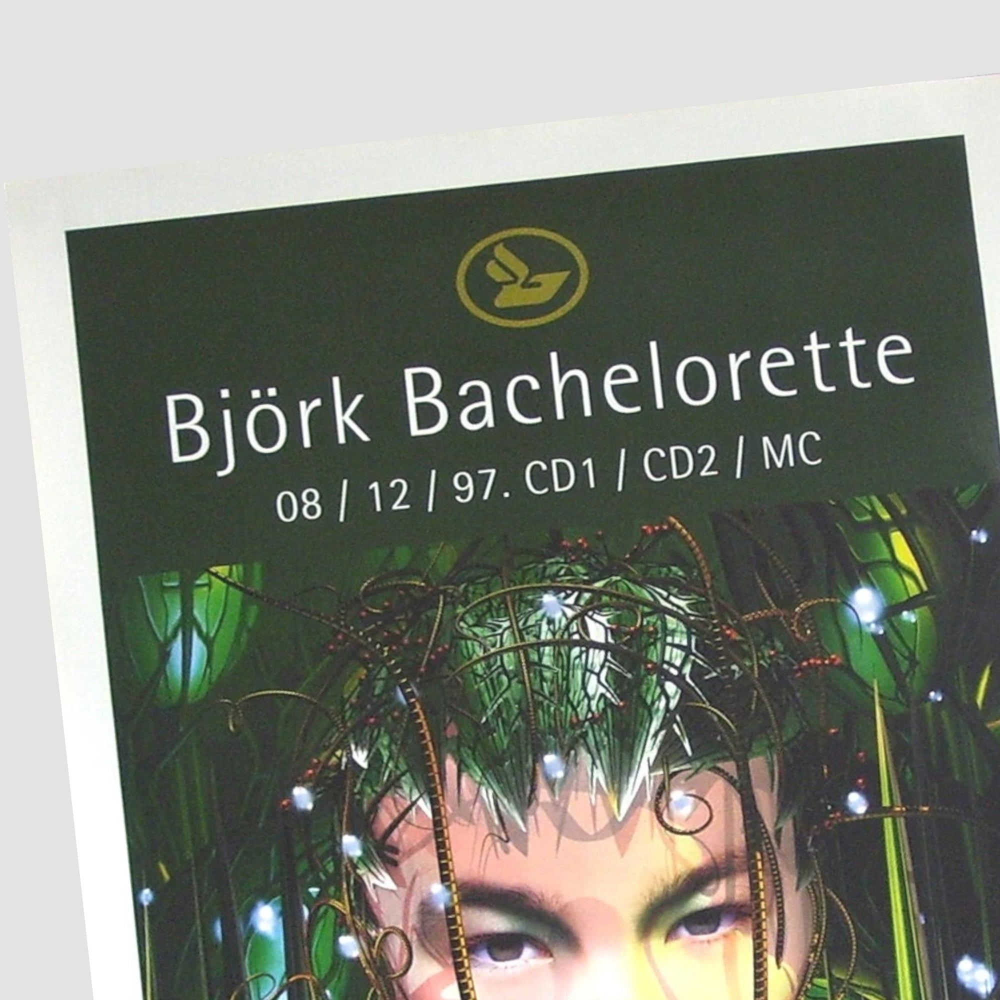 1997 Björk Bachelorette UK Promo Poster