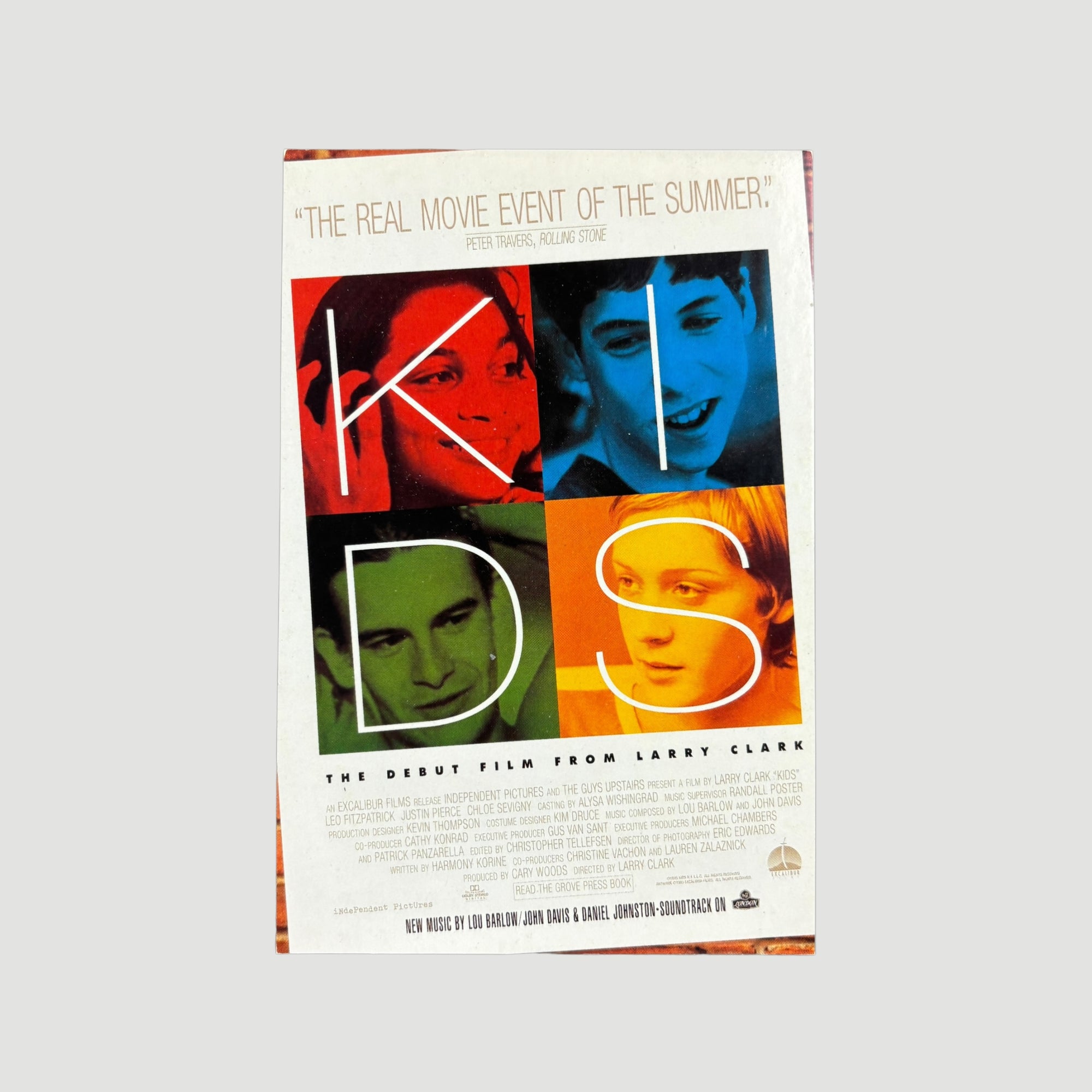 1995 KIDS UK Lobby Postcard