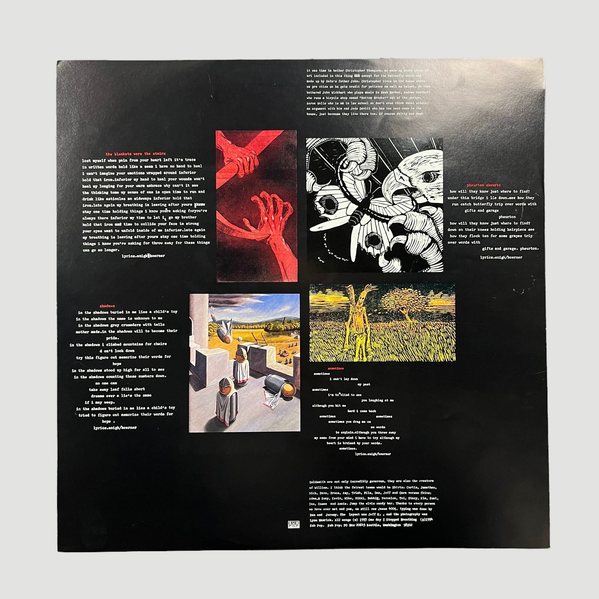 1994 Sunny Day Real Estate Diary LP (1st Press)