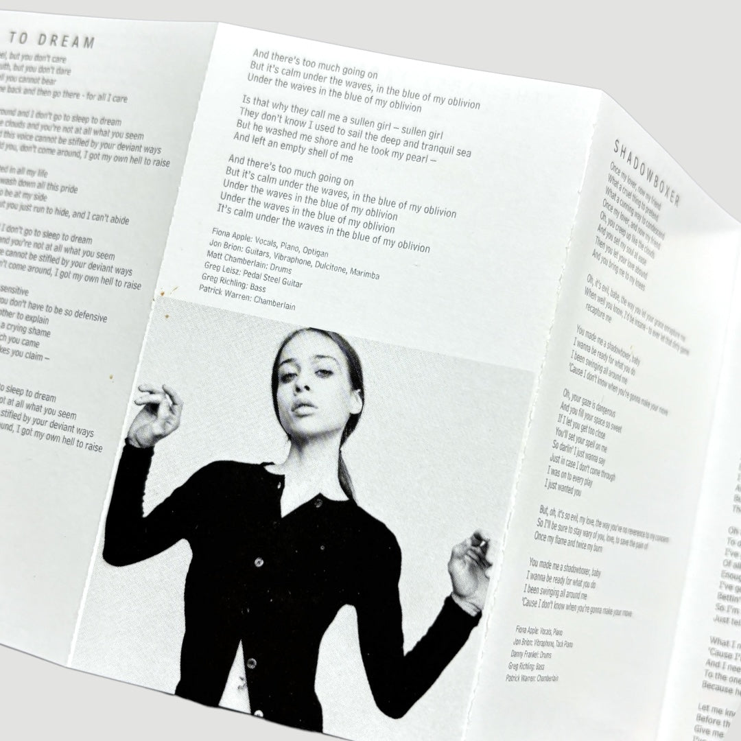1996 Fiona Apple 'Tidal' US Cassette