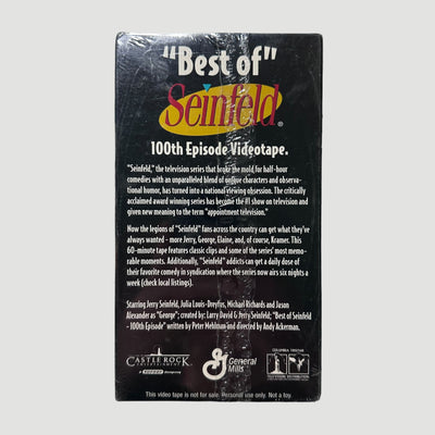 1995 Seinfeld "Best Of" 100th Episode VHS (Sealed)