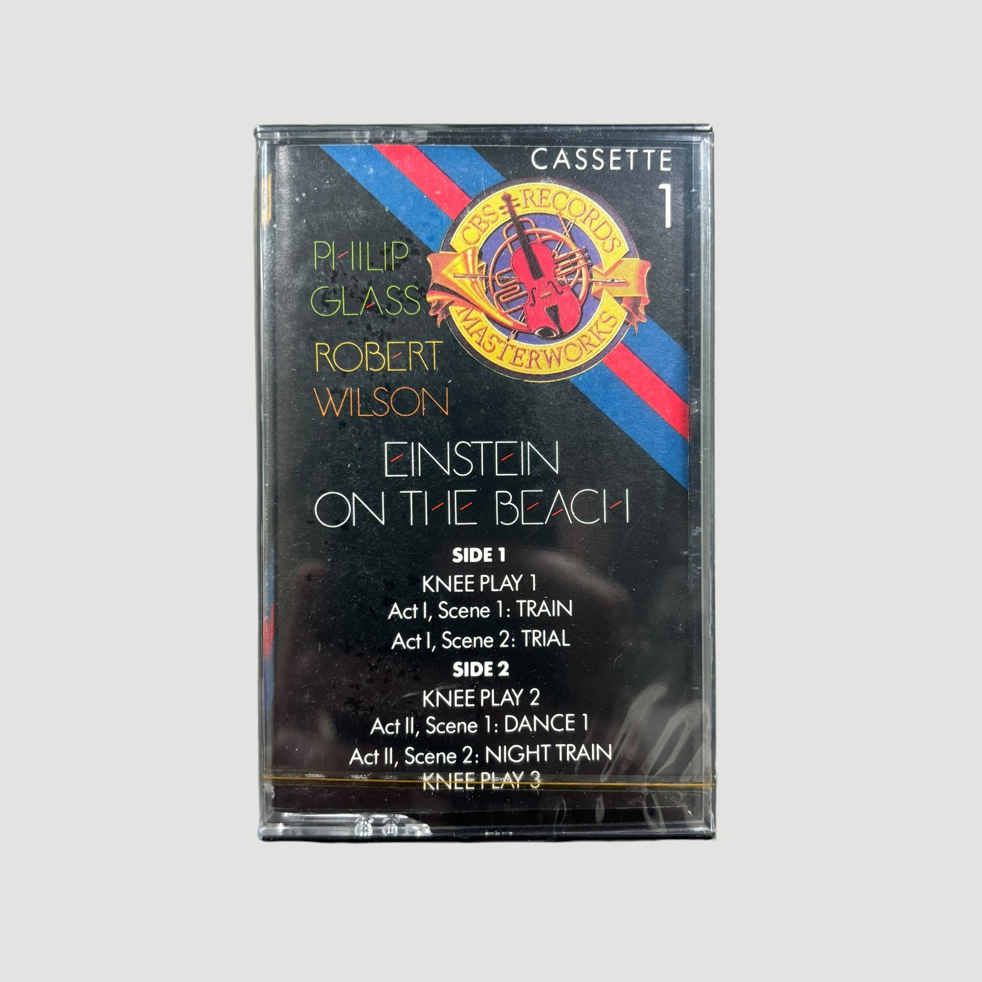 1979 Philp Glass Einstein on the Beach Cassette Boxset