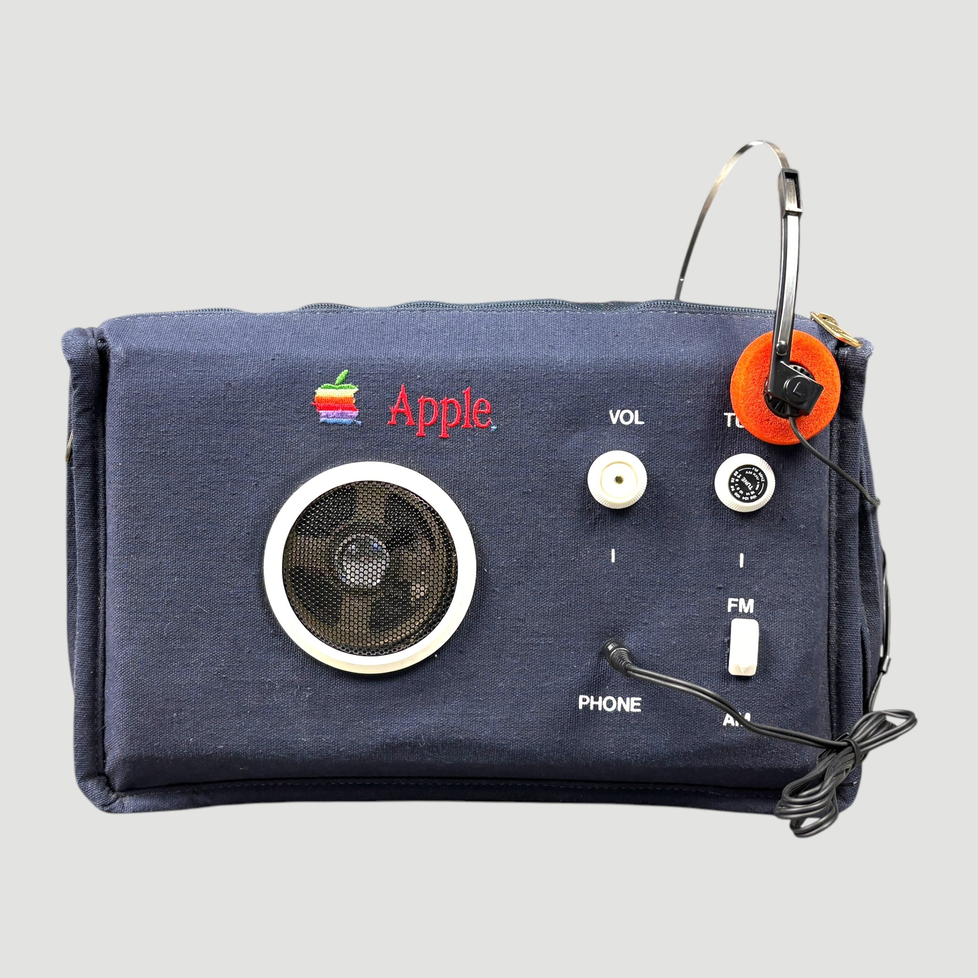Late 80's Apple Radio/Cooler Picnic Bag