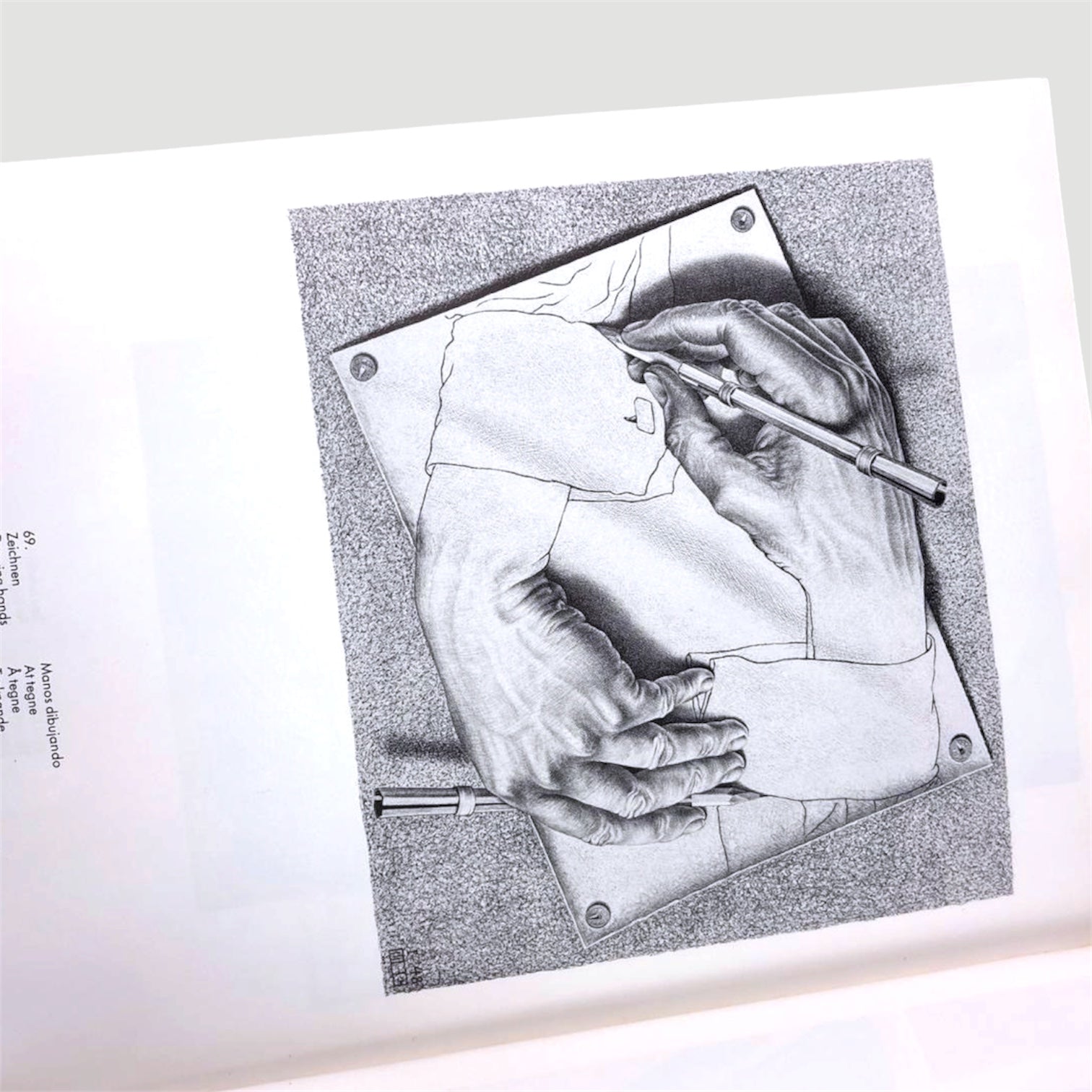 1989 MC Escher Graphic Work of