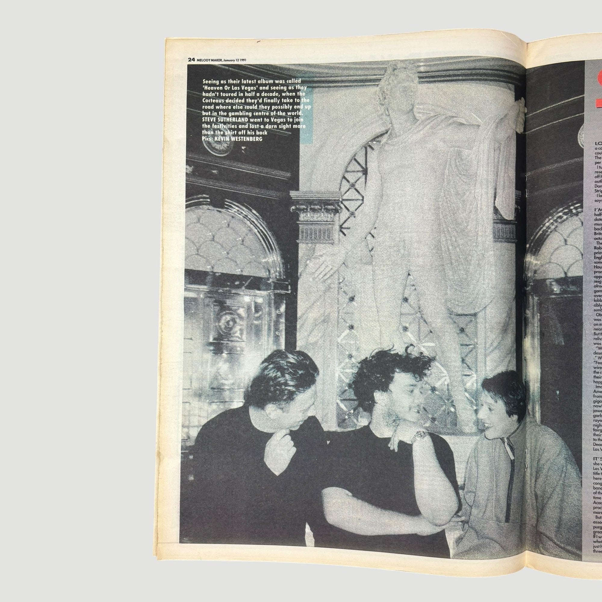 1991 Melody Maker Cocteau Twins Cover Issue