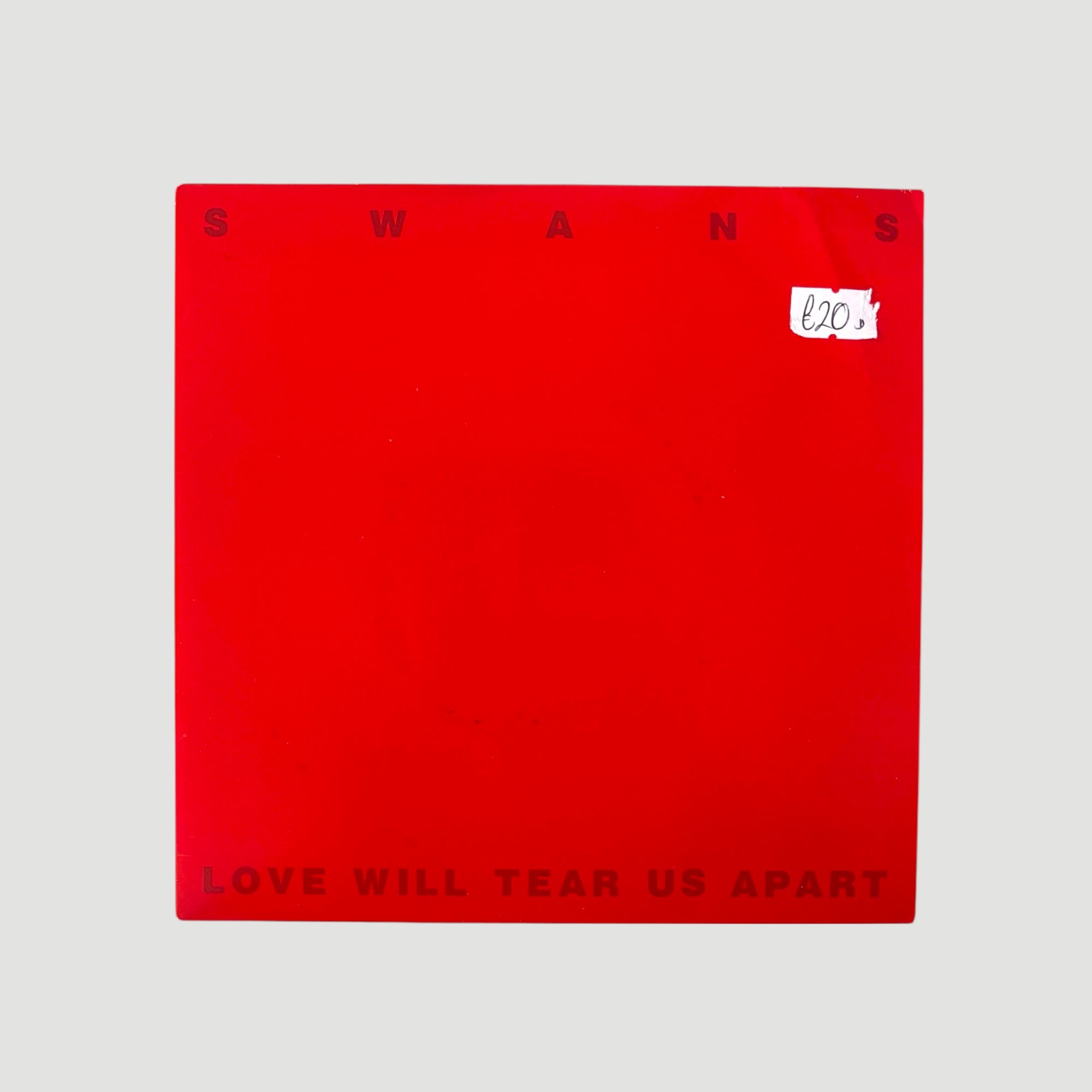 1988 Swans Love Will Tear Us Apart UK 7" Vinyl 7" Single