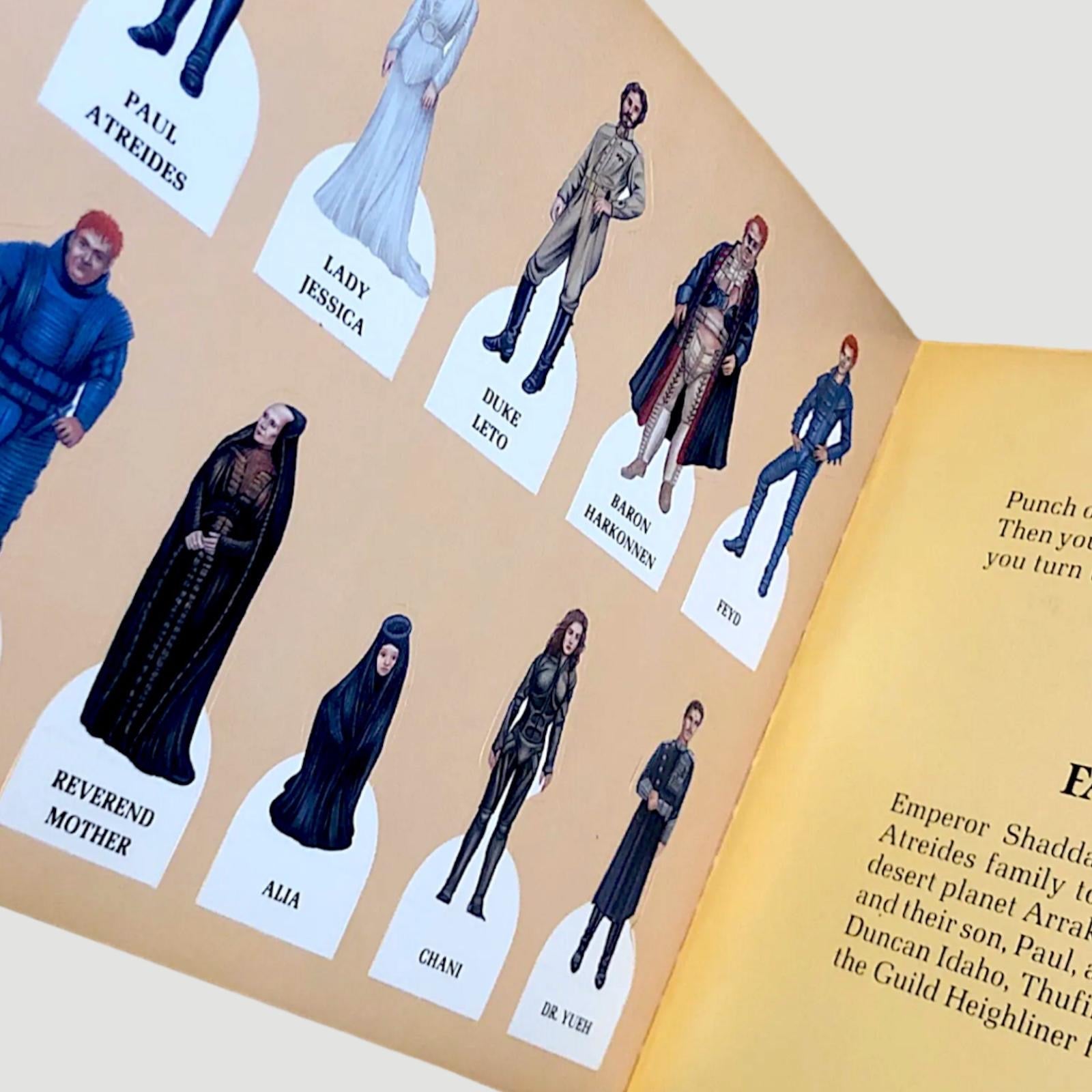 1984 DUNE Pop-Up Panorama Book