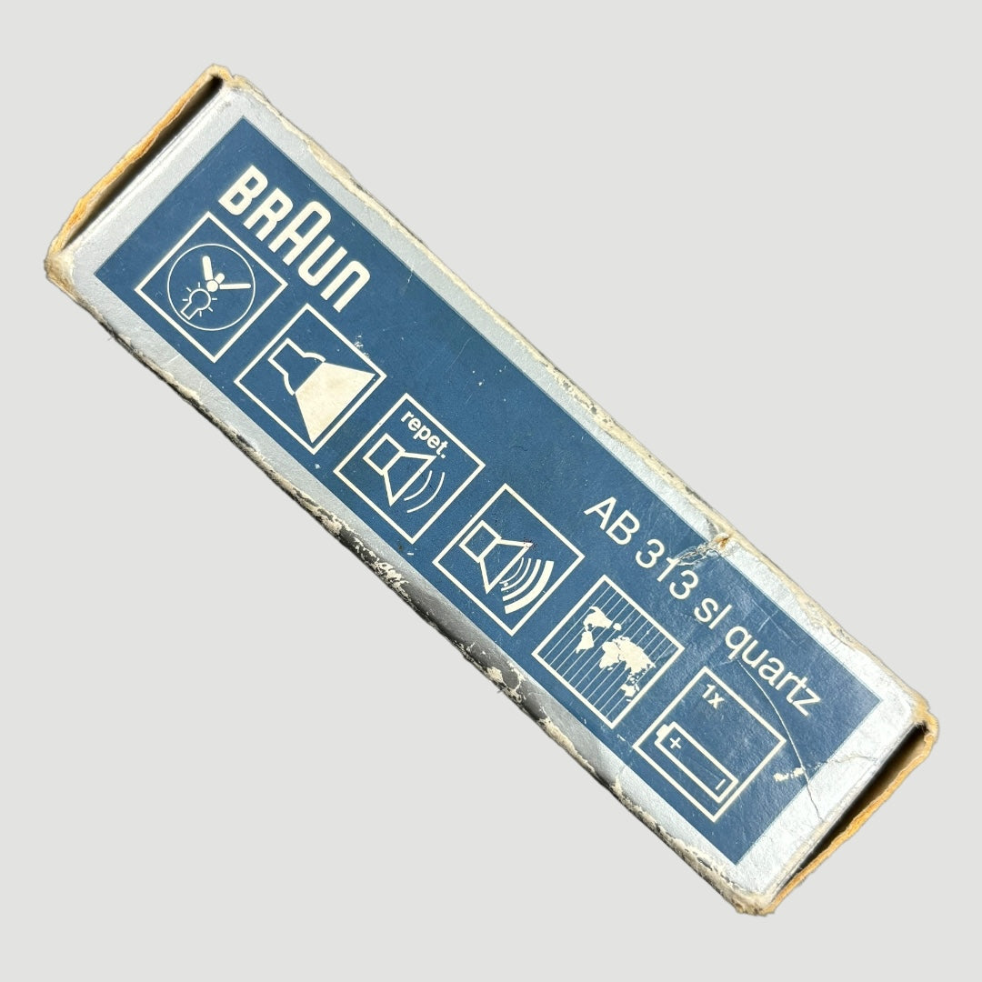 80's Braun AB313sl Travelclock (Boxed)