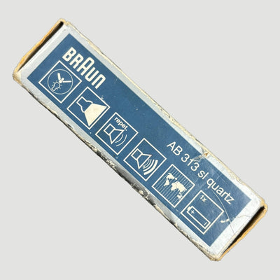 80's Braun AB313sl Travelclock (Boxed)