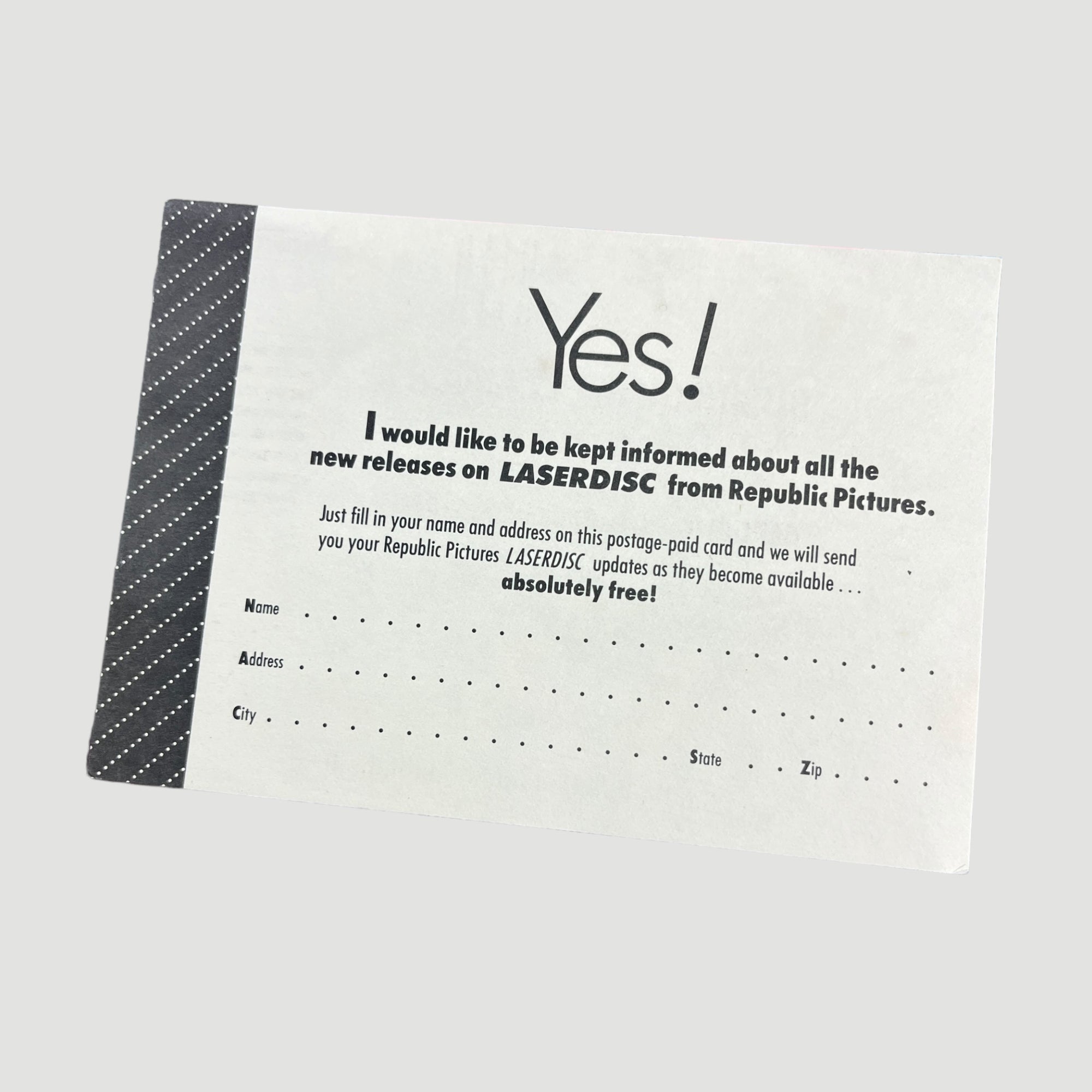 80's Dune UK Laserdisc