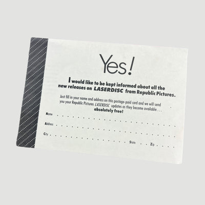 80's Dune UK Laserdisc