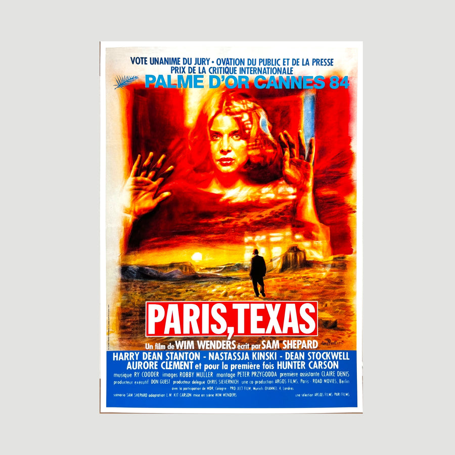 2010's Paris, Texas French Release Reprint Poster