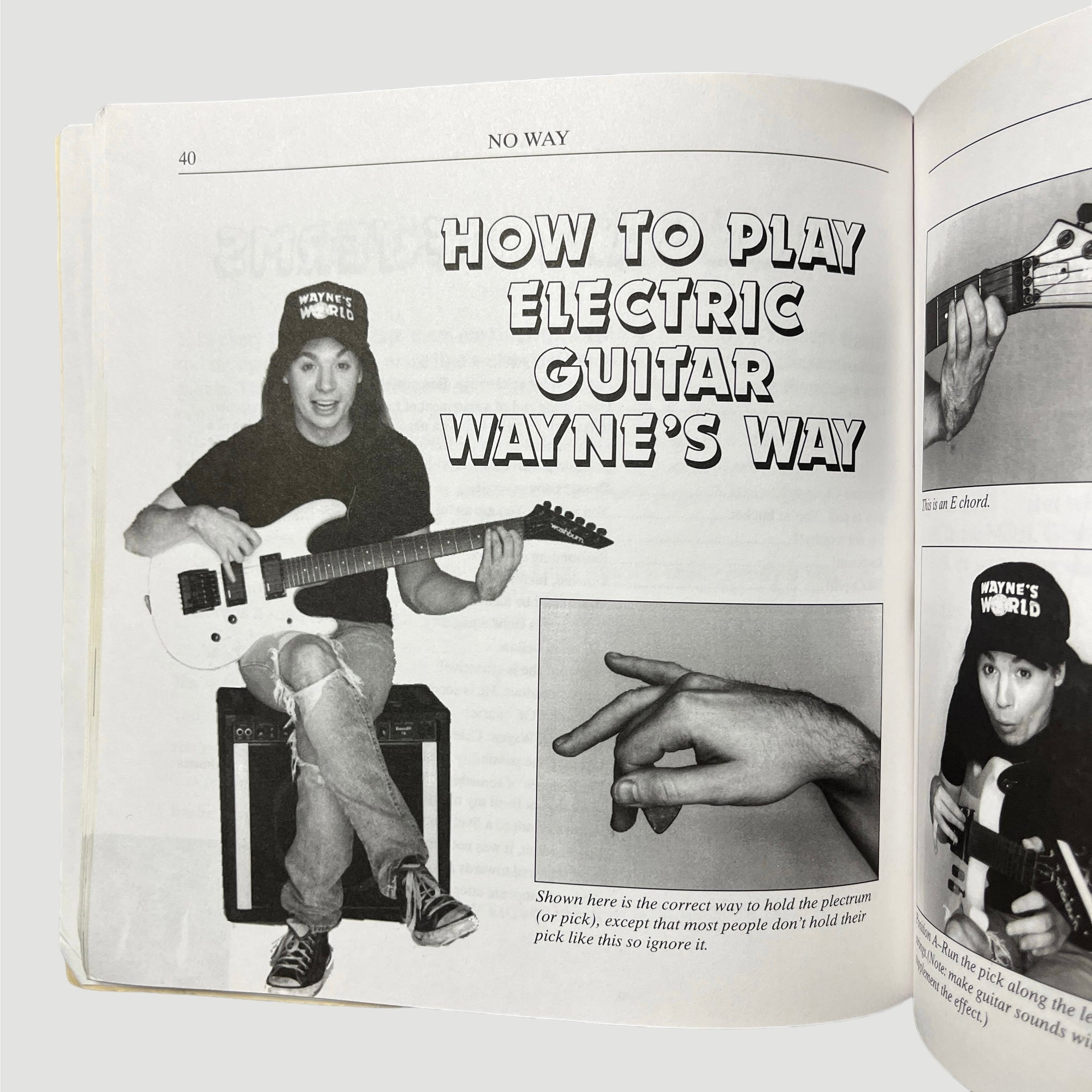 1991 Waynes World Extreme Close Up