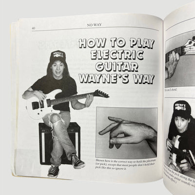 1991 Waynes World Extreme Close Up