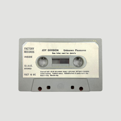 1980 Joy Division Unknown Pleasures Cassette