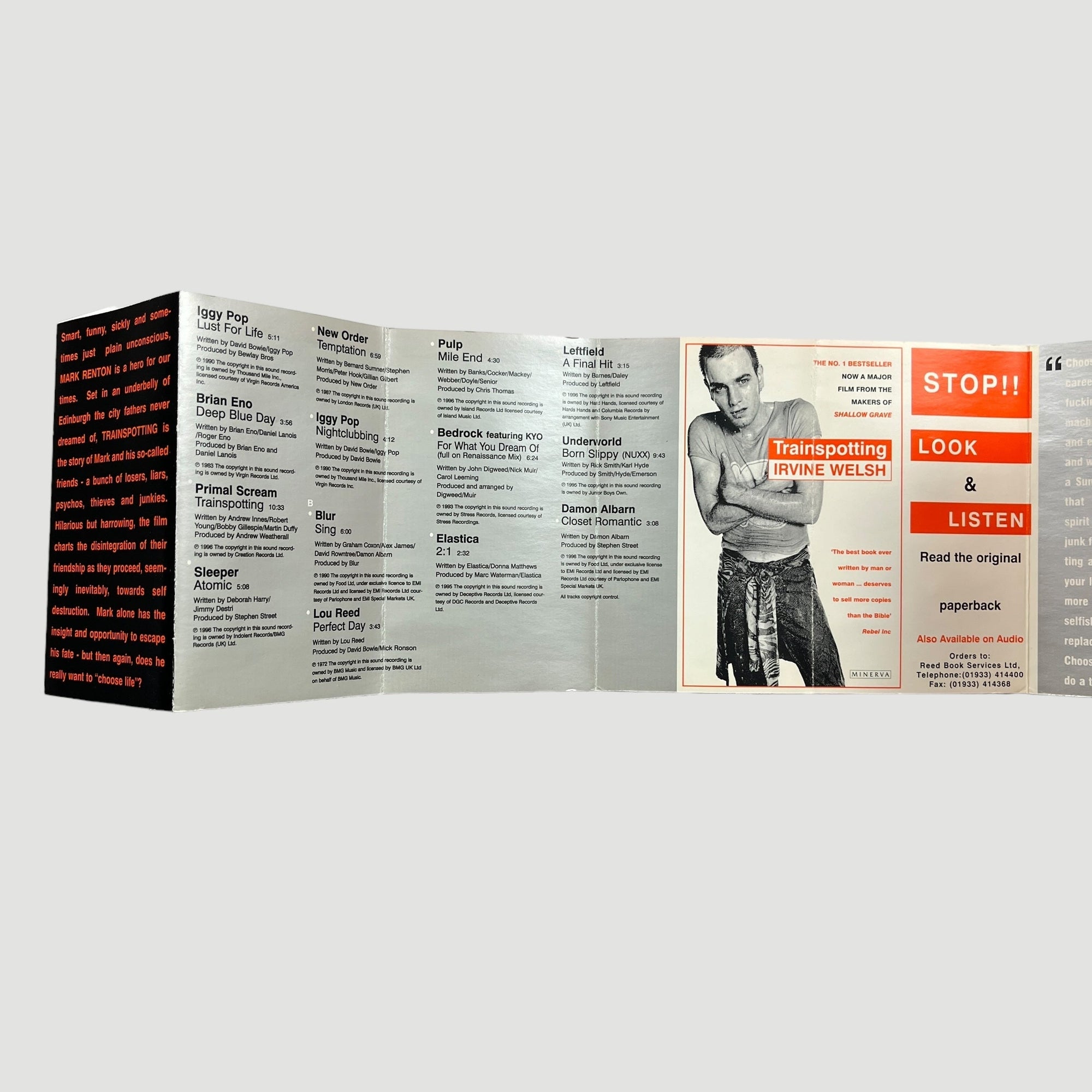 1996 Trainspotting Soundtrack Cassette