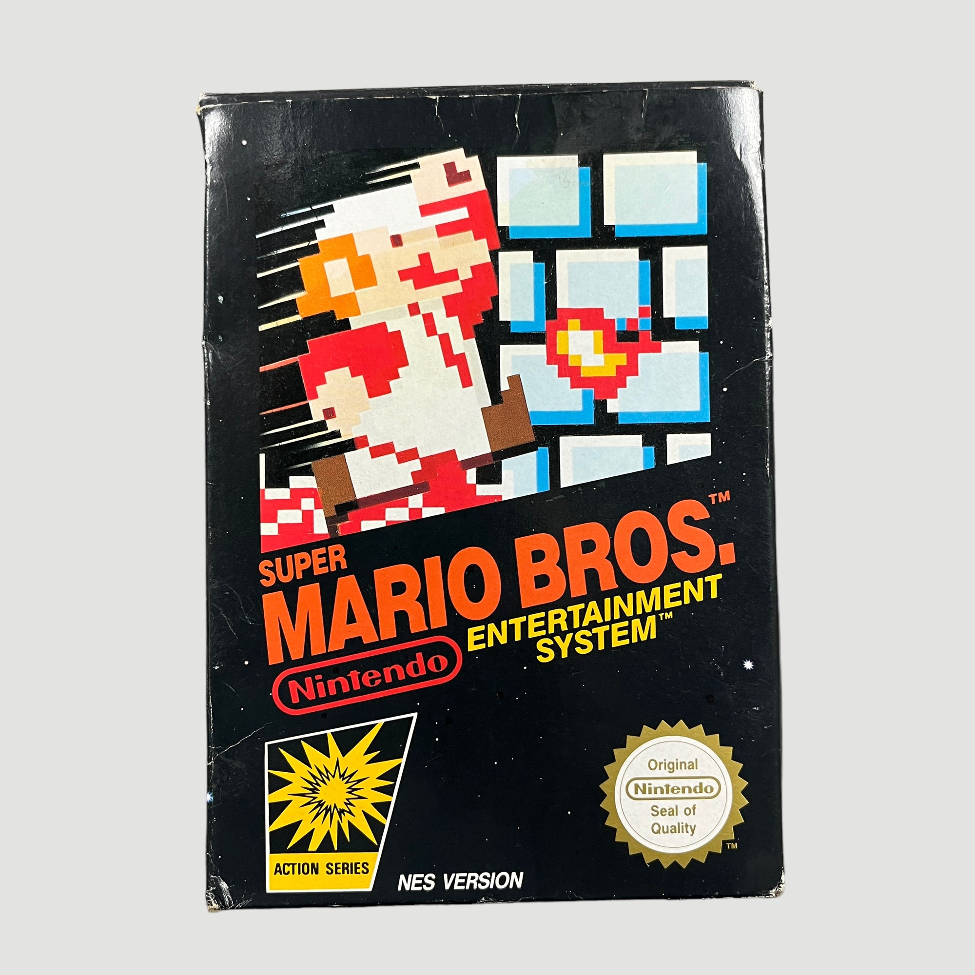 1990 Mario Bros. NES Cartridge Game (Boxed)