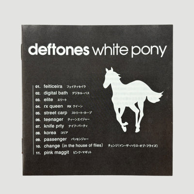 2000 Deftones White Pony Japanese CD