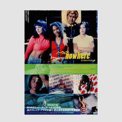 1997 Nowhere/The Doom Generation Double Japanese Chirashi Poster