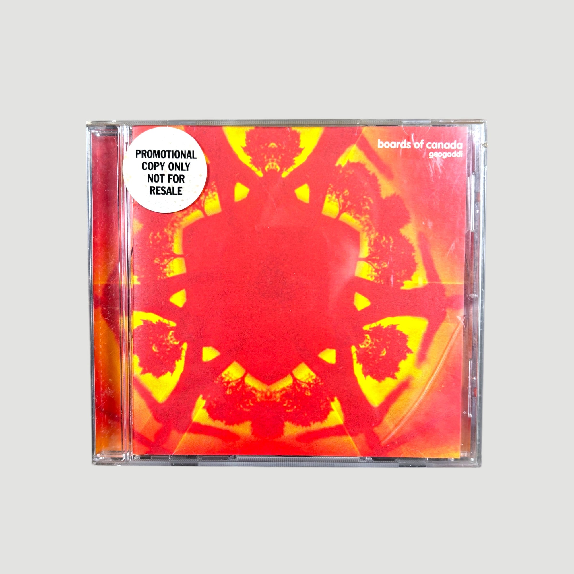 2002 Boards of Canada Geogaddi UK Promo CD