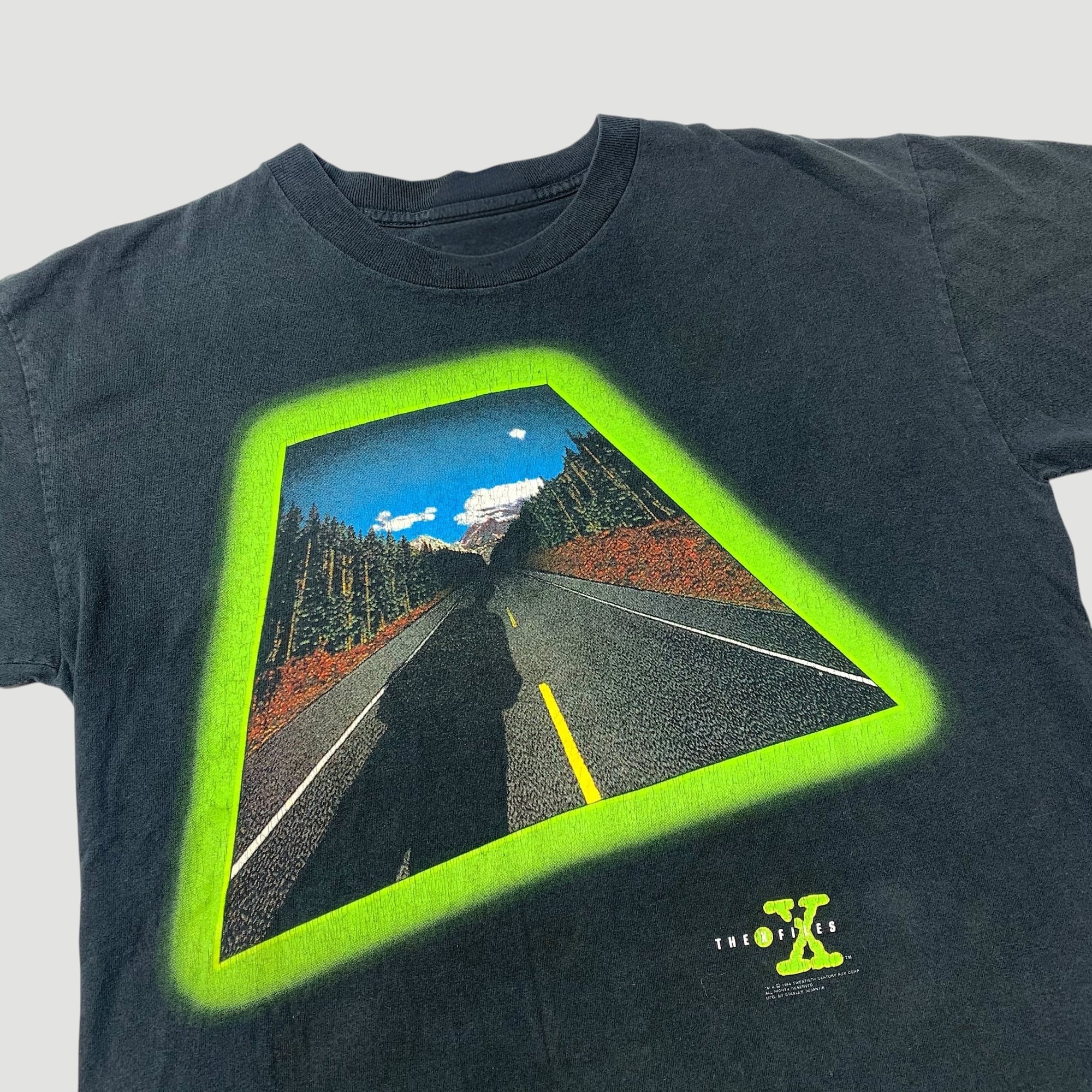 1994 X-Files Road Shadow T-Shirt