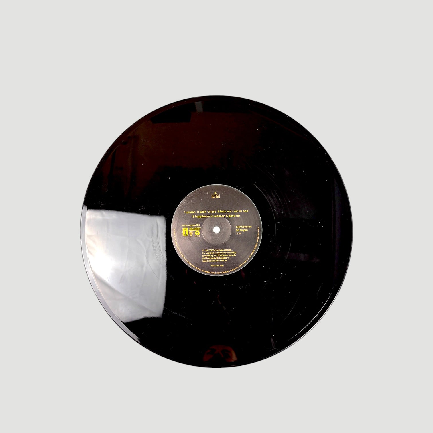 1992 Nine Inch Nails Broken UK 12" + 7" Single Set + Flyer