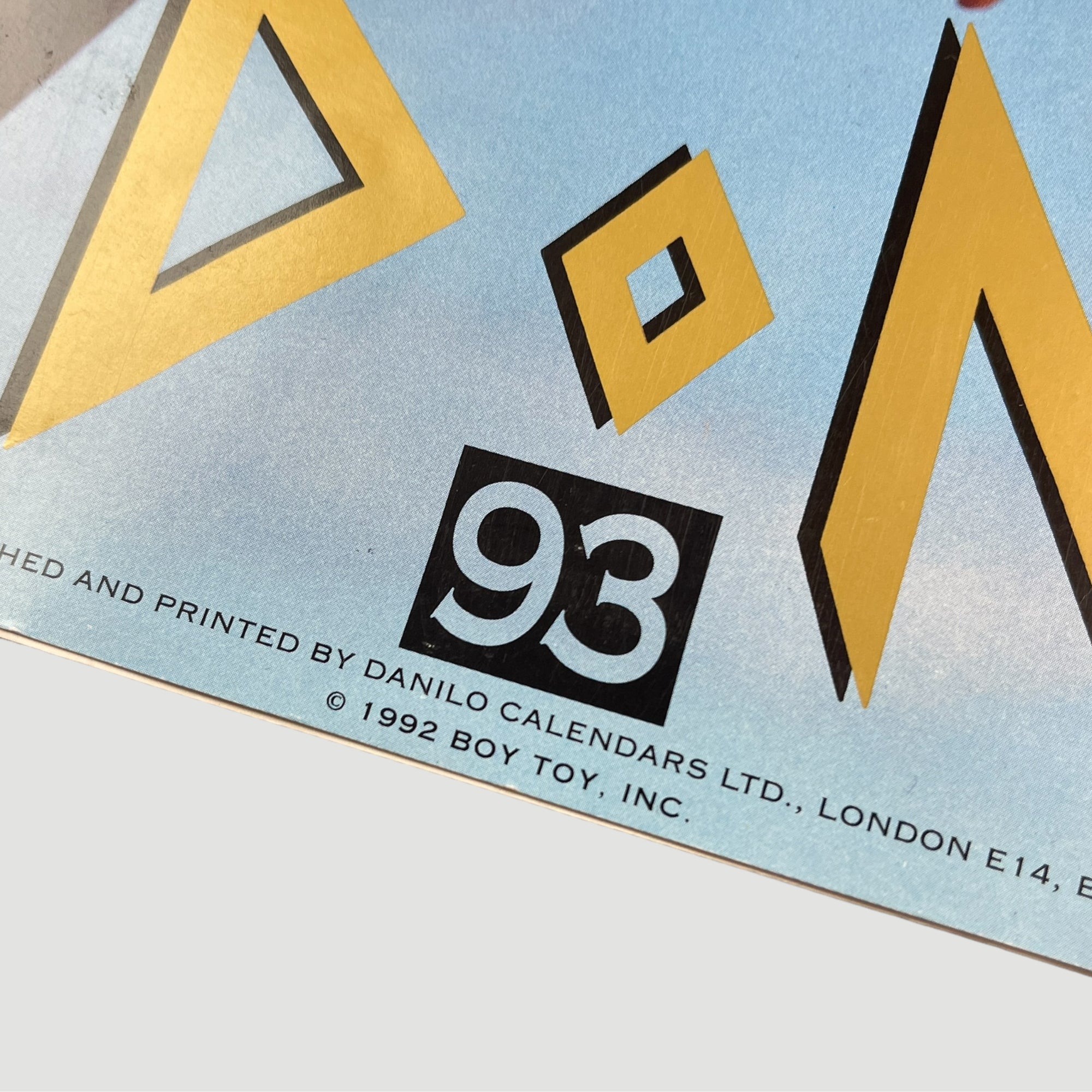 1993 Madonna Calendar