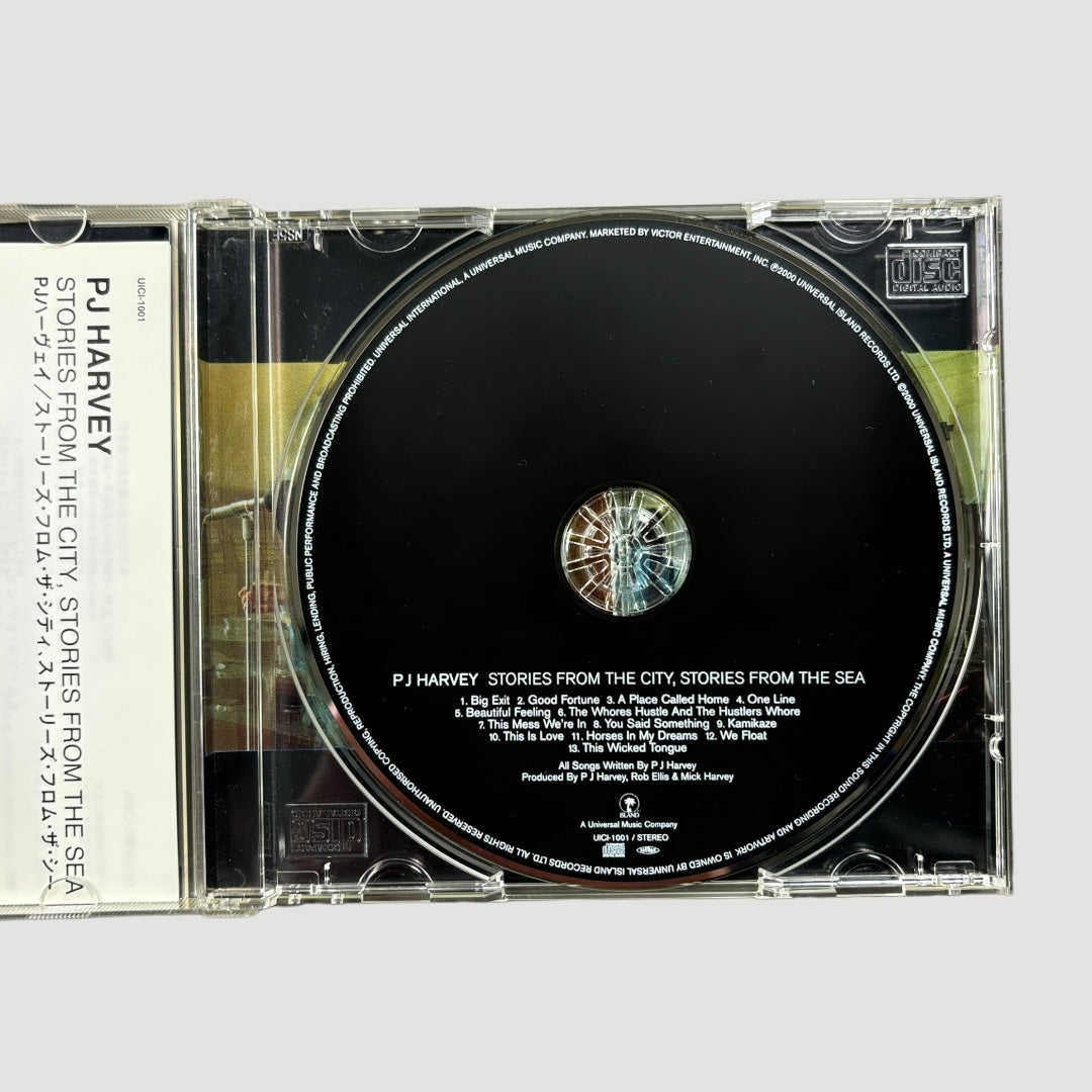 2000 PJ Harvey Stories from the City...Japanese CD