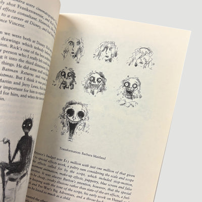 1993 Edward Scissorhands Faber UK Boxset (VHS+Book)