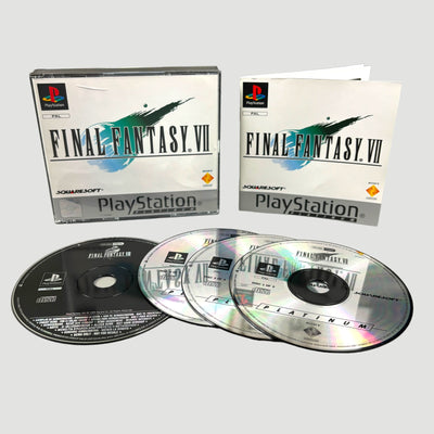 2000 Final Fantasy VII PlayStation 1 Game (Platinum Edition/EU)