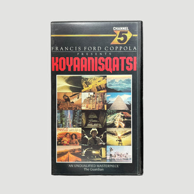1983 Koyaanisqatsi Channel 5 UK VHS