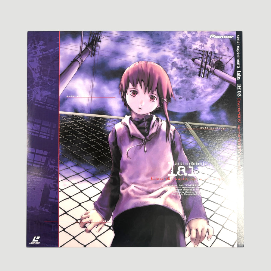 1998 Serial Experiments Lain Japanese Laserdisc