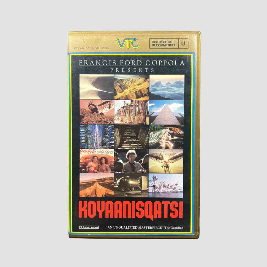 1983 Koyaanisqatsi Ex-Rental VHS