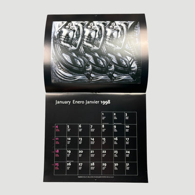 1998 HR Giger ARh+ 3D Calendar